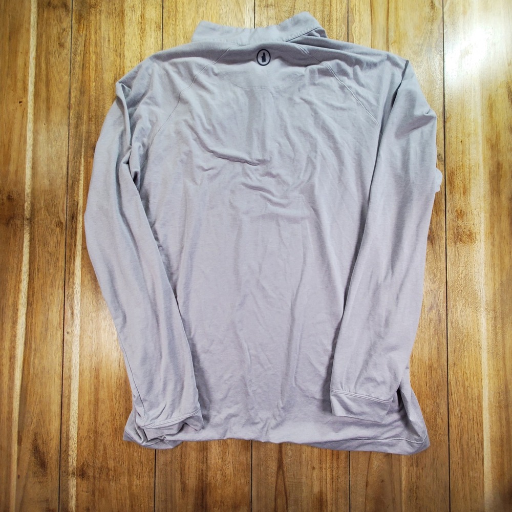 Johnnie-O Freeborne 1/4 Zip Men XXL Grey LSU Tigers Performance UPF 50 Pullover - Picture 2 of 8